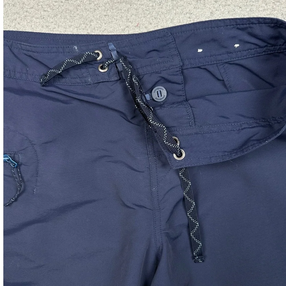 Patagonia Stretch Planing Board Shorts Men 32 Navy Blue Surf Swim UPF 50+ Gorp